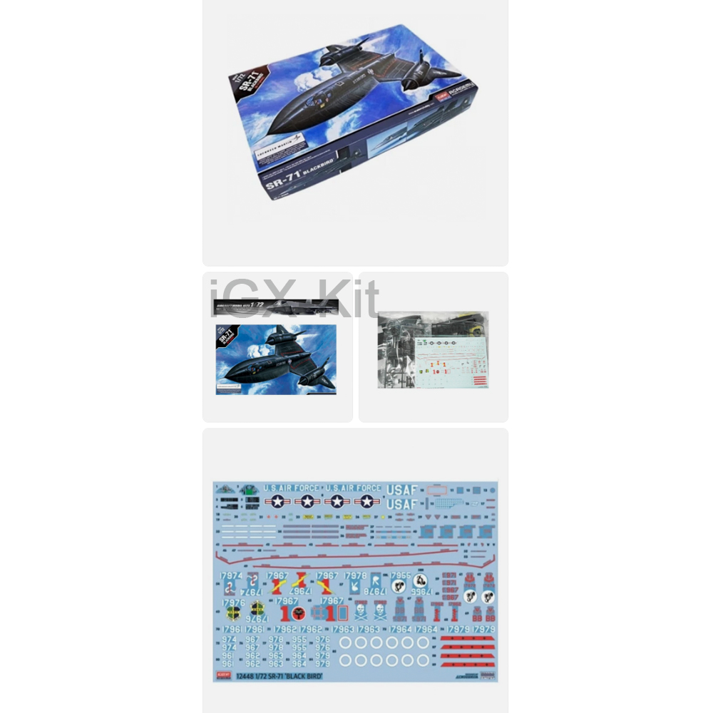 Model Kit Academy - Academy 12448 1/72 Scale US SR-71