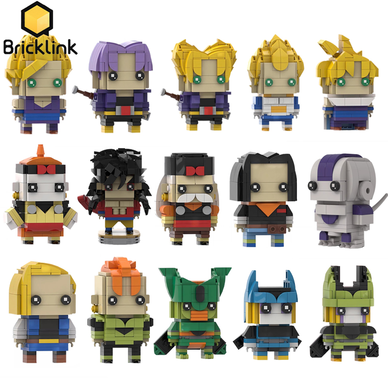 Model Kit Vegeta - Bricklink Ideas MOC Anime Figures Seven