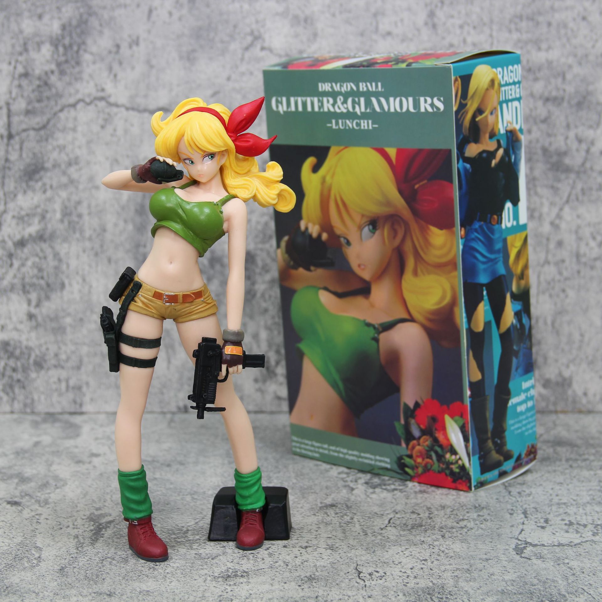 Model Kit Waifu - 24cm/9.4in Dragon Ball Figure Blonde Launch