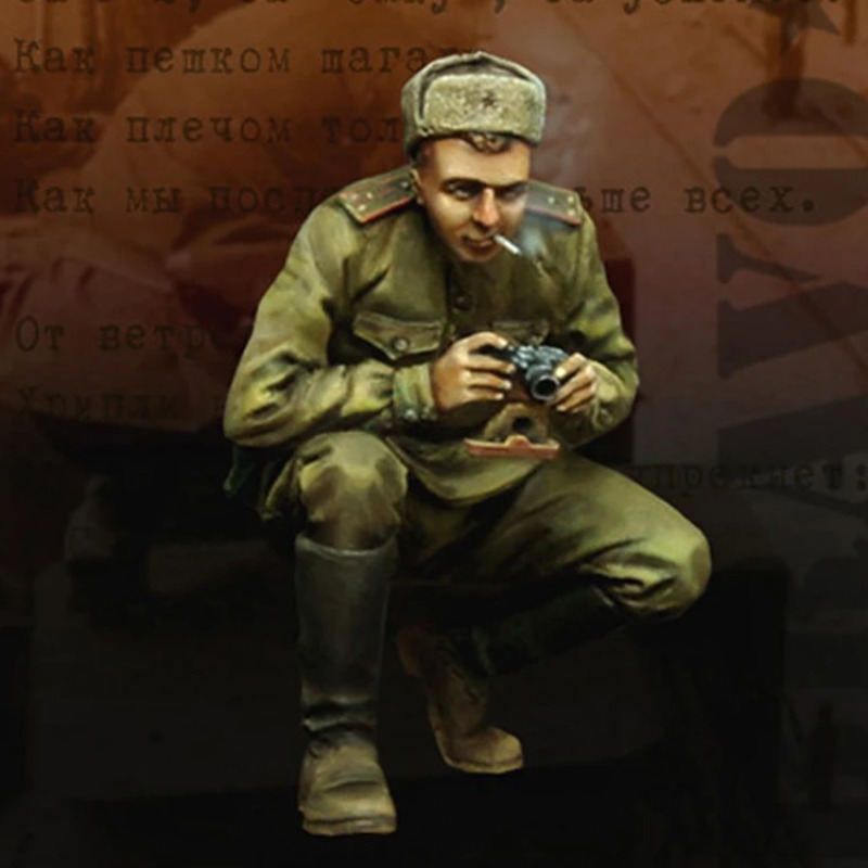 Model Kit Ww2 - 1/35 Scale Resin Figure Model Kit