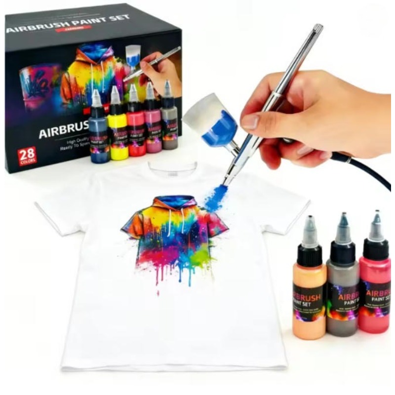 Paint Model Kit - 12/28 Color Water Based Airbrush Acrylic