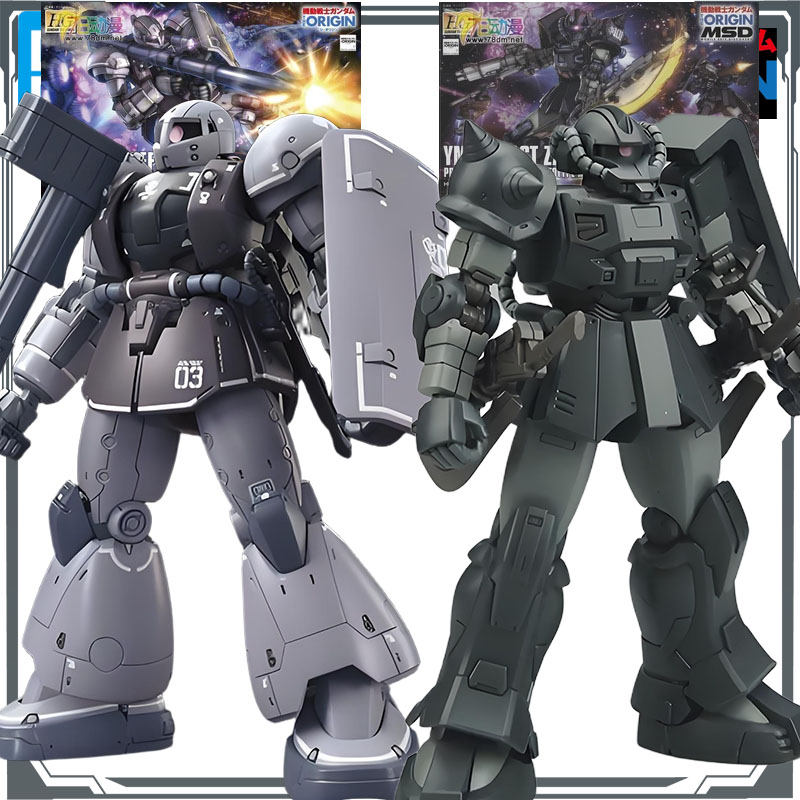Model Kit Zaku - Bandai Original MODEL KIT GUNDAM HGGTO