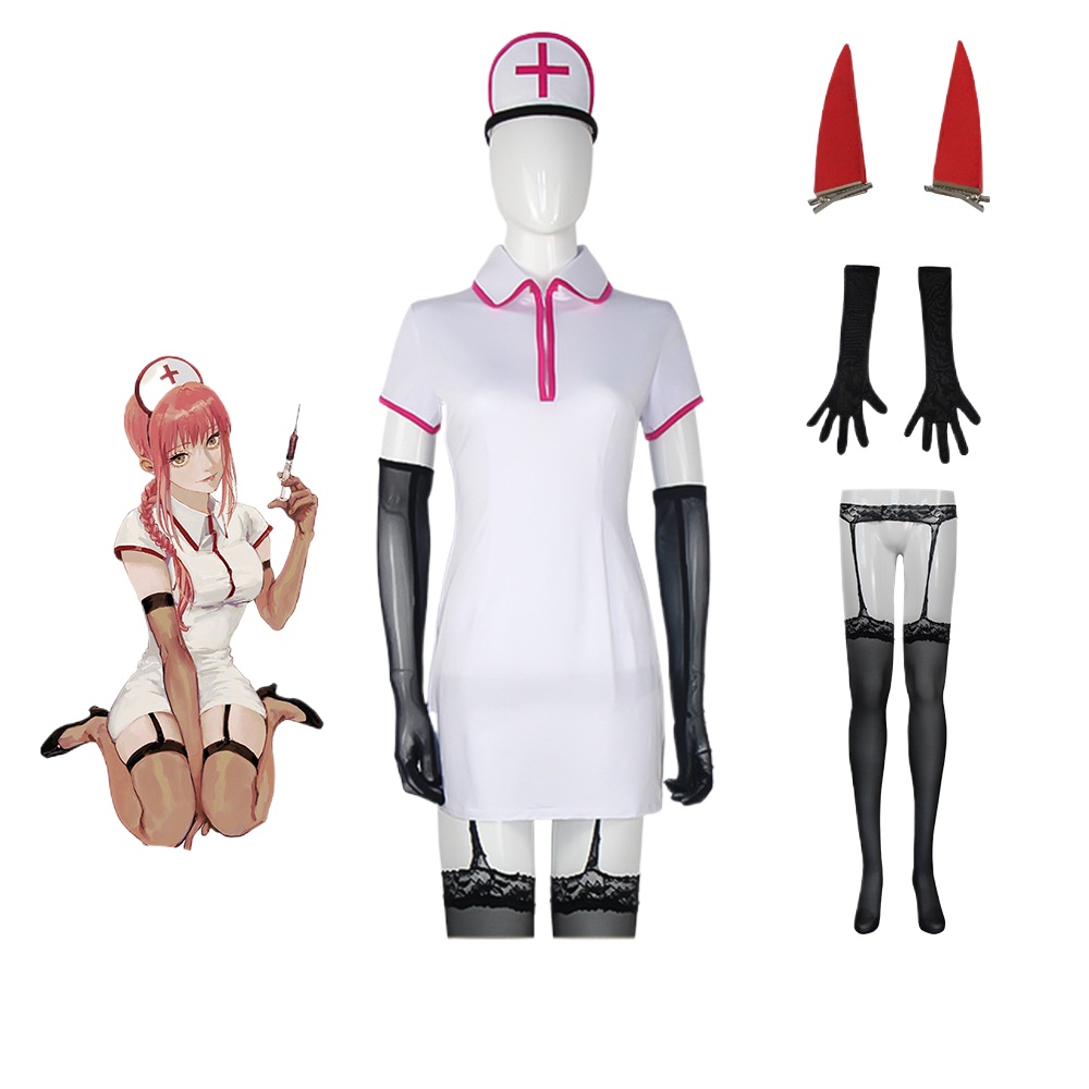 Model Kit Chainsaw Man - Chainsaw Man Costume, Anime Girl, Makima