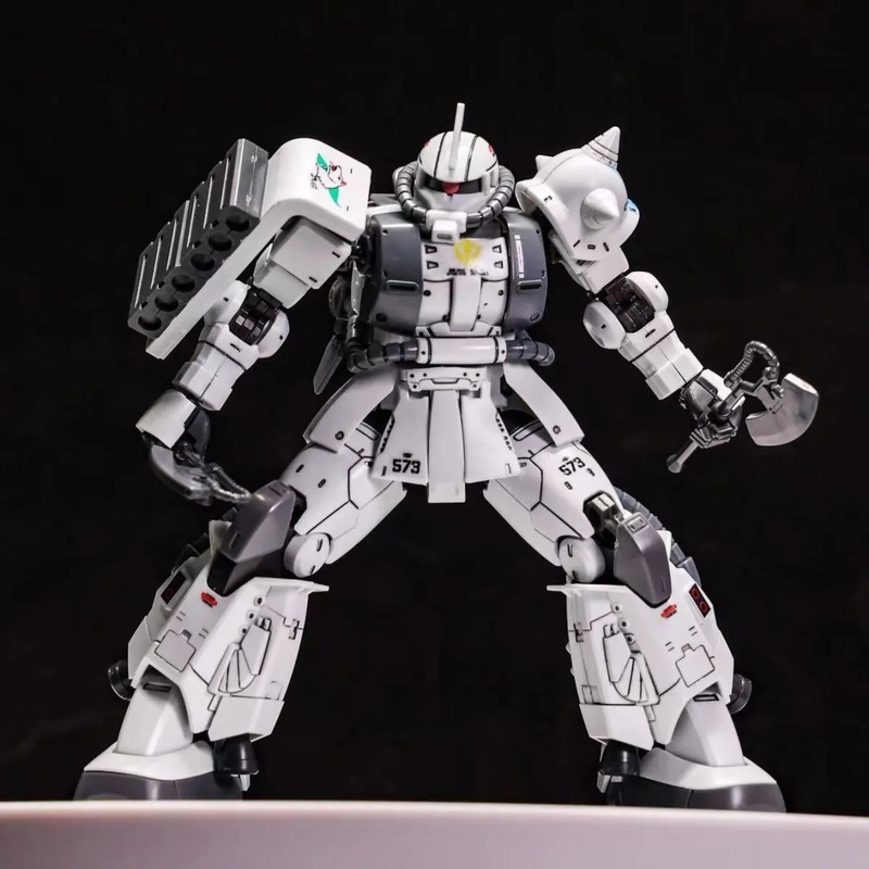 Model Kit Zaku - GTO ZAKU II White Wolf Shin