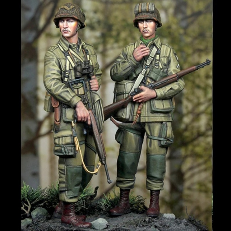 Model Kit Ww2 - 1/35 Scale WW2 US Infantry Military