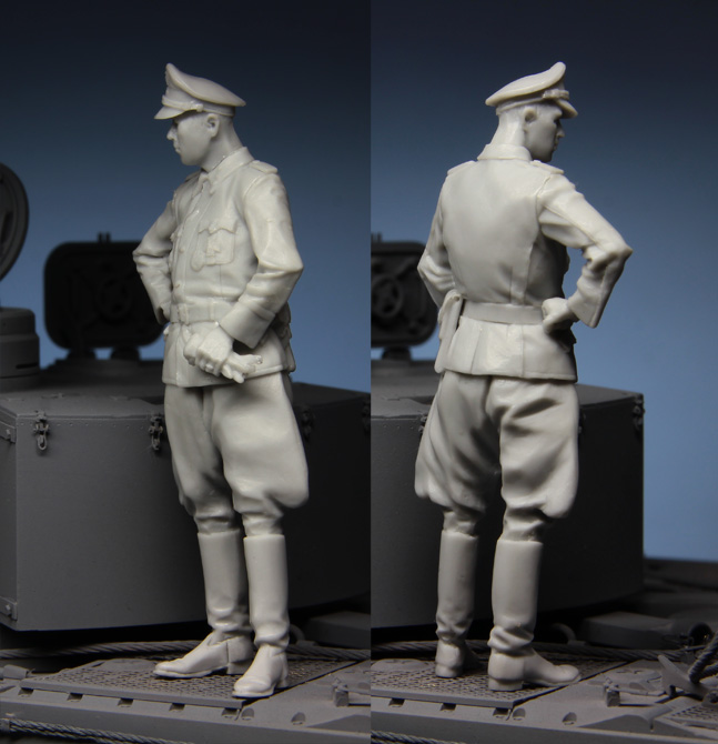 Model Kit Ww2 - 1:35 Resin kit officer in Kursk