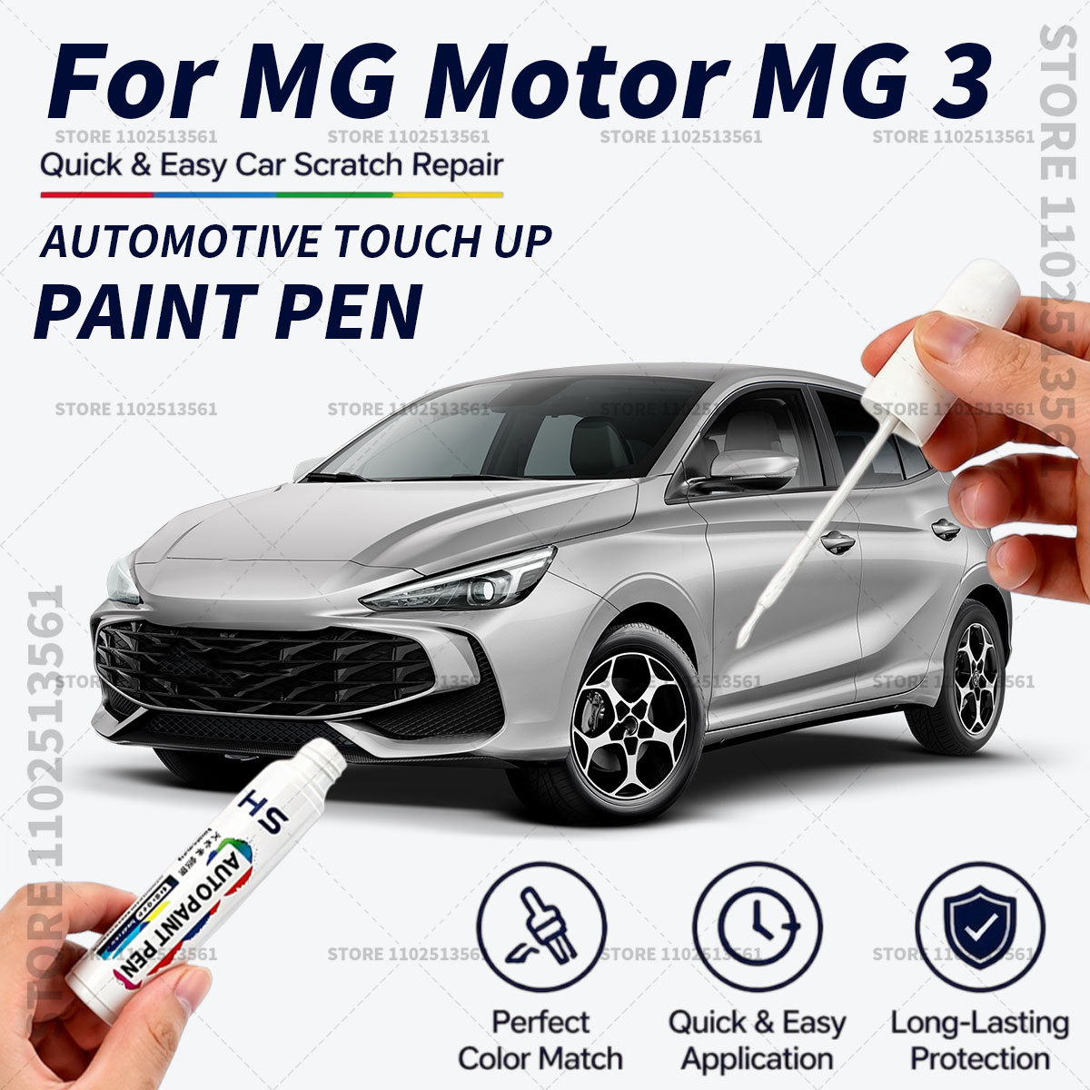 Paint Model Kit - For 2011-2026 MG Motor MG 3