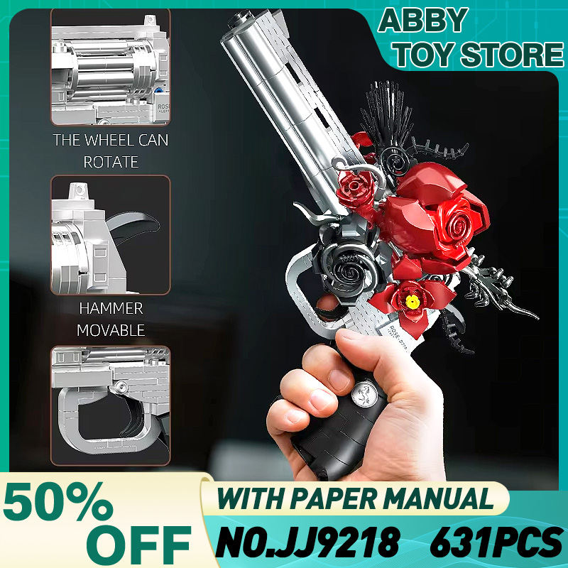 Model Kit Revolver - New in Stock JJ9218 Crafted Rose
