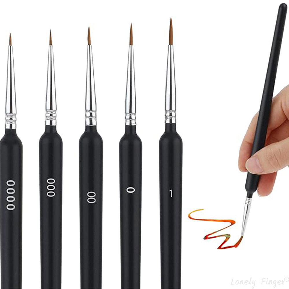 Paint Model Kit - 5/11Pcs Paint Brushes Set, Artist Fine