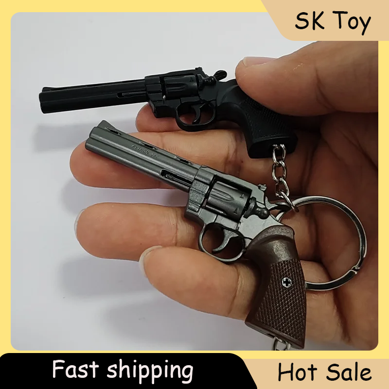 Model Kit Revolver - 7cm Colt 357 Revolver Gun Model