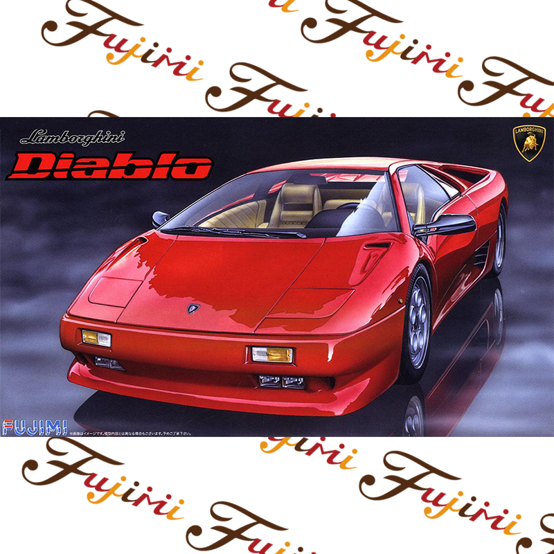 Model Kit Lamborghini - Static Assembled Car Model Fujimi-12679 1:24