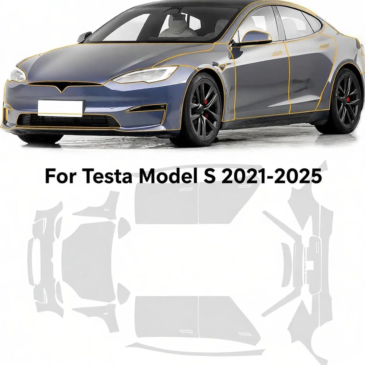 Paint Model Kit - 8.5Mil TPU Bumper Paint Protection Film