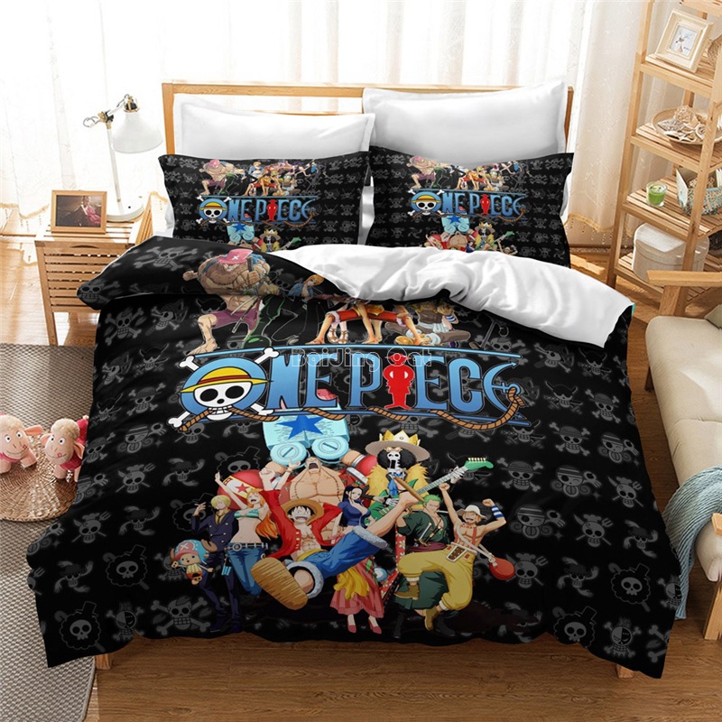 Model Kit One Piece - Anime One Piece Boys Double Duvet