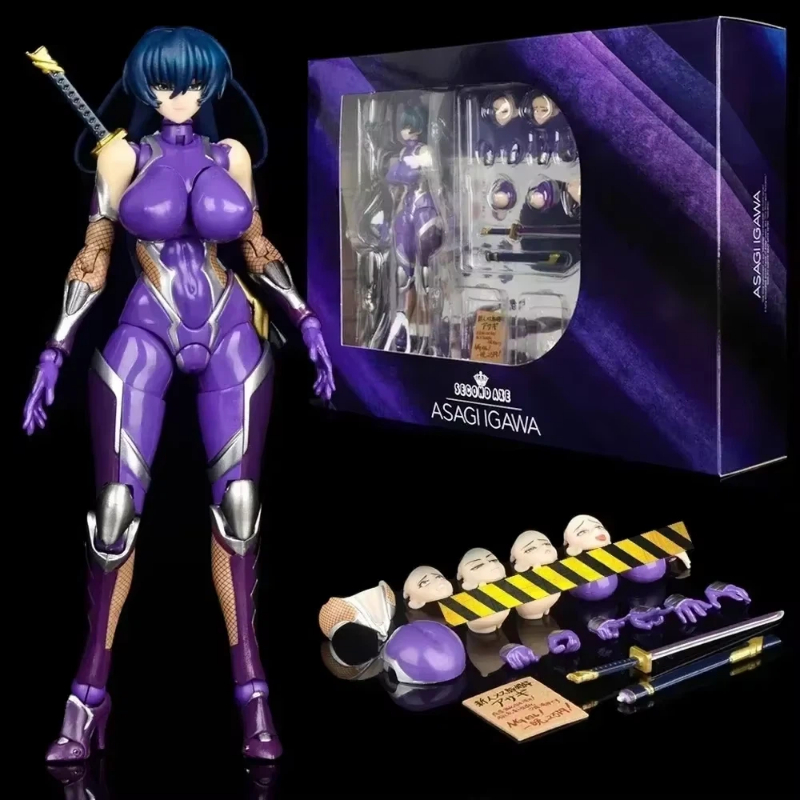Second Axe Asagi Igawa Action  - Model Kit Waifu ulasan dan harga