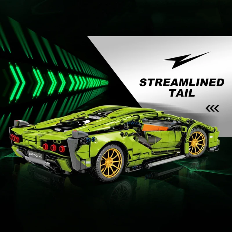 Creative Technical Bugattied S - Model Kit Lamborghini ulasan dan harga