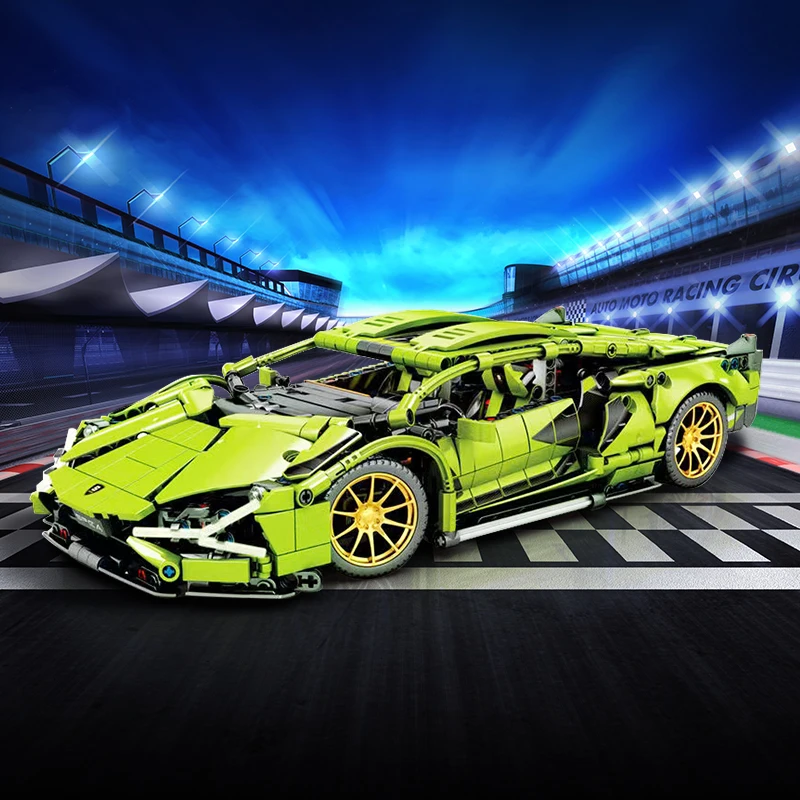Creative Technical Bugattied S - Model Kit Lamborghini ulasan dan harga