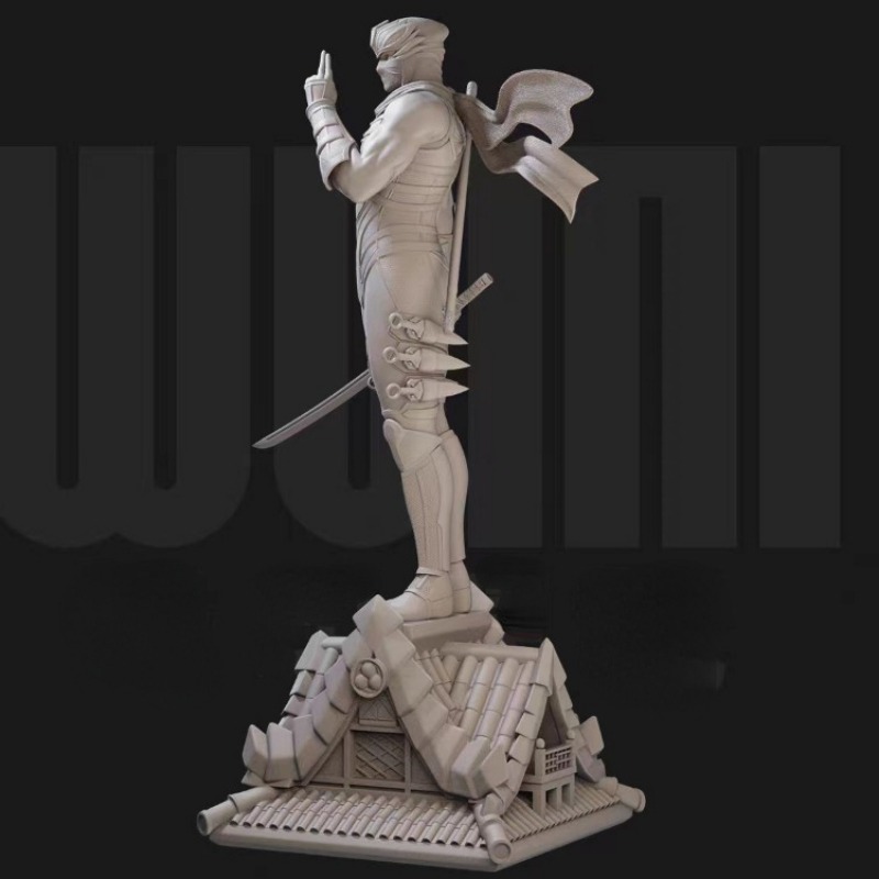 1/24  Miniature Black Robe Nin - Model Kit Galahad ulasan dan harga
