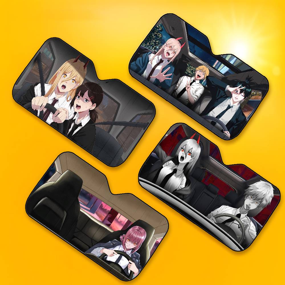 C-Chainsaw Man Anime Car SunSh - Model Kit Chainsaw Man ulasan dan harga