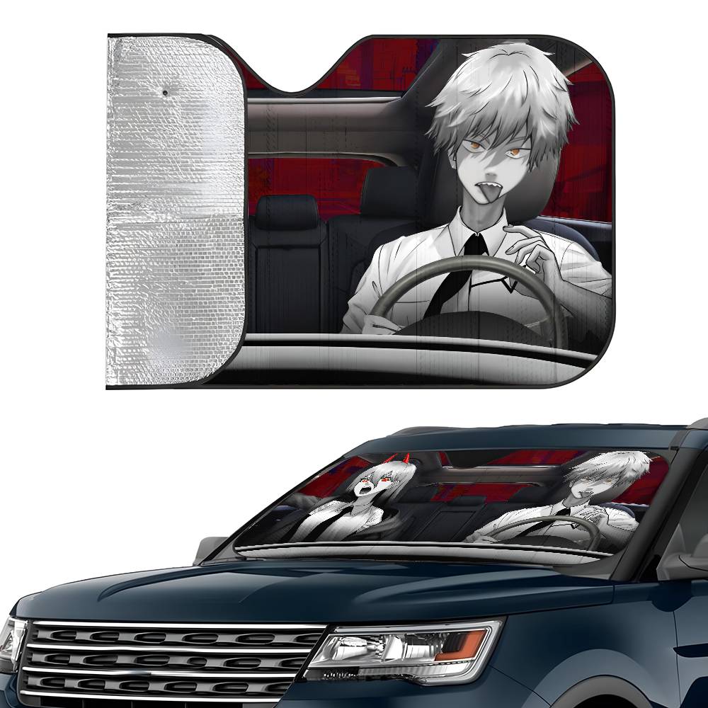 C-Chainsaw Man Anime Car SunSh - Model Kit Chainsaw Man ulasan dan harga