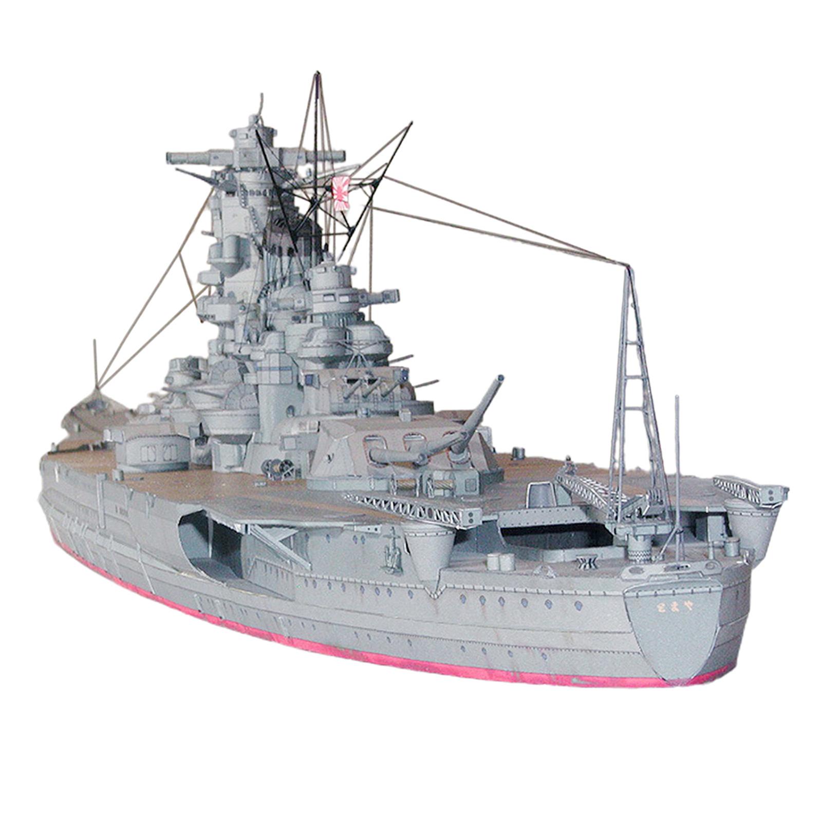 1pc WW2 Yamato Navy Ship Puzzl - Model Kit Ww2 ulasan dan harga