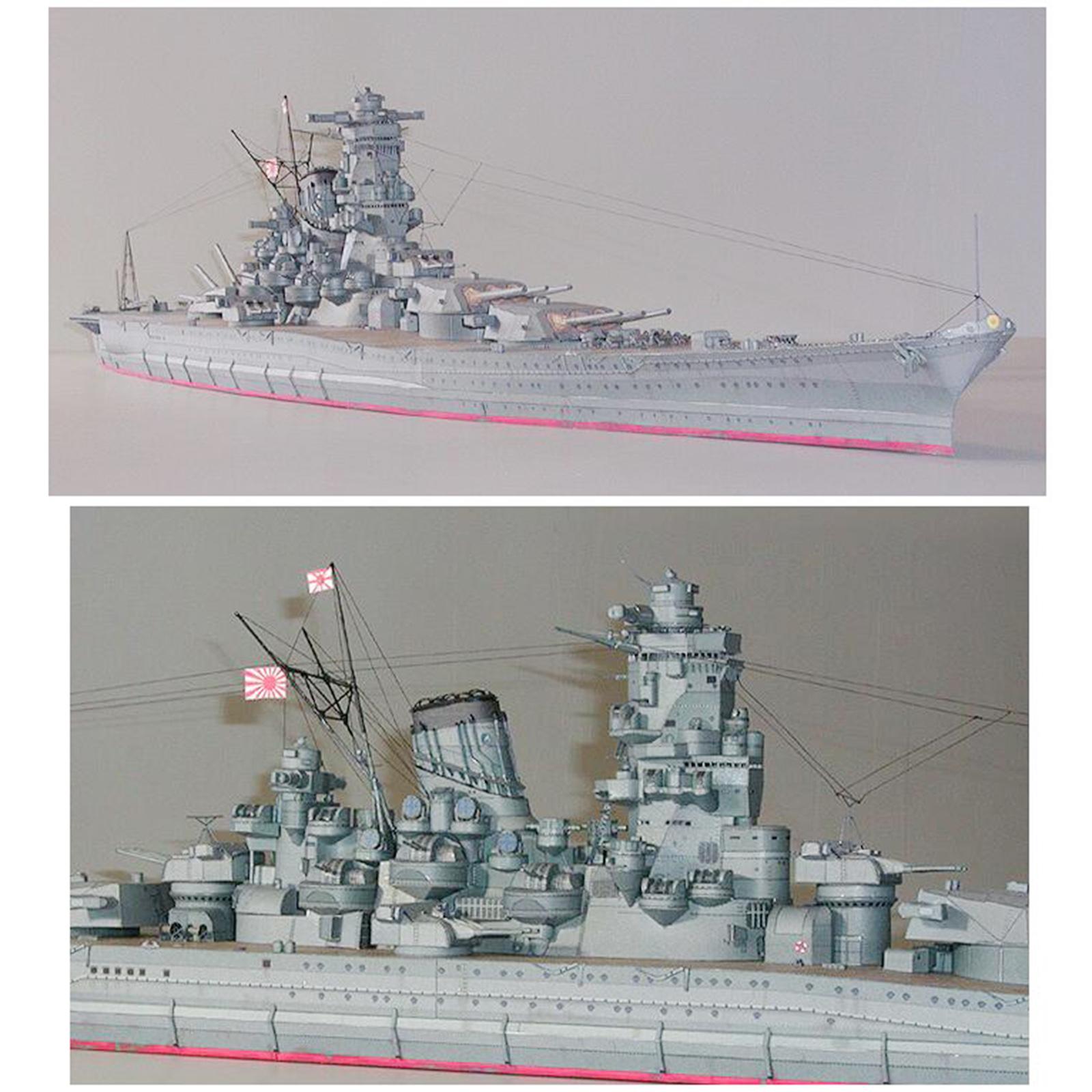 1pc WW2 Yamato Navy Ship Puzzl - Model Kit Ww2 ulasan dan harga