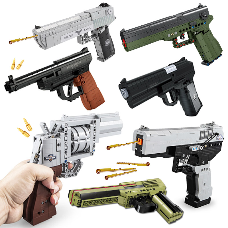 Military WW2 Desert Eagle Revo - Model Kit Revolver ulasan dan harga