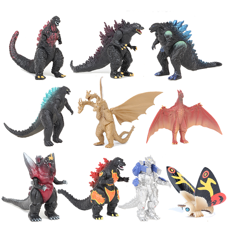 10pcs/set Movie Gojira Godzill - Model Kit Godzilla ulasan dan harga