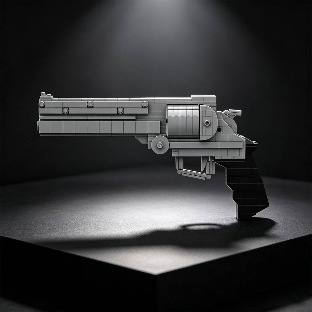 MOC New  Revolver Model Kit Cr - Model Kit Revolver ulasan dan harga