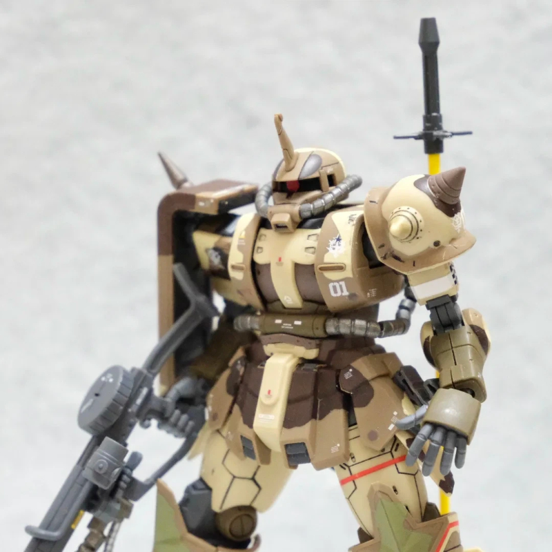 HG 1/144 MS-06GD Zaku II High  - Model Kit Zaku ulasan dan harga