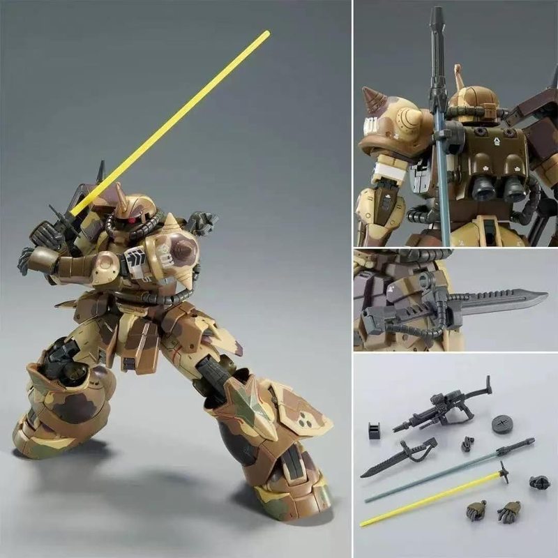 HG 1/144 MS-06GD Zaku II High  - Model Kit Zaku ulasan dan harga