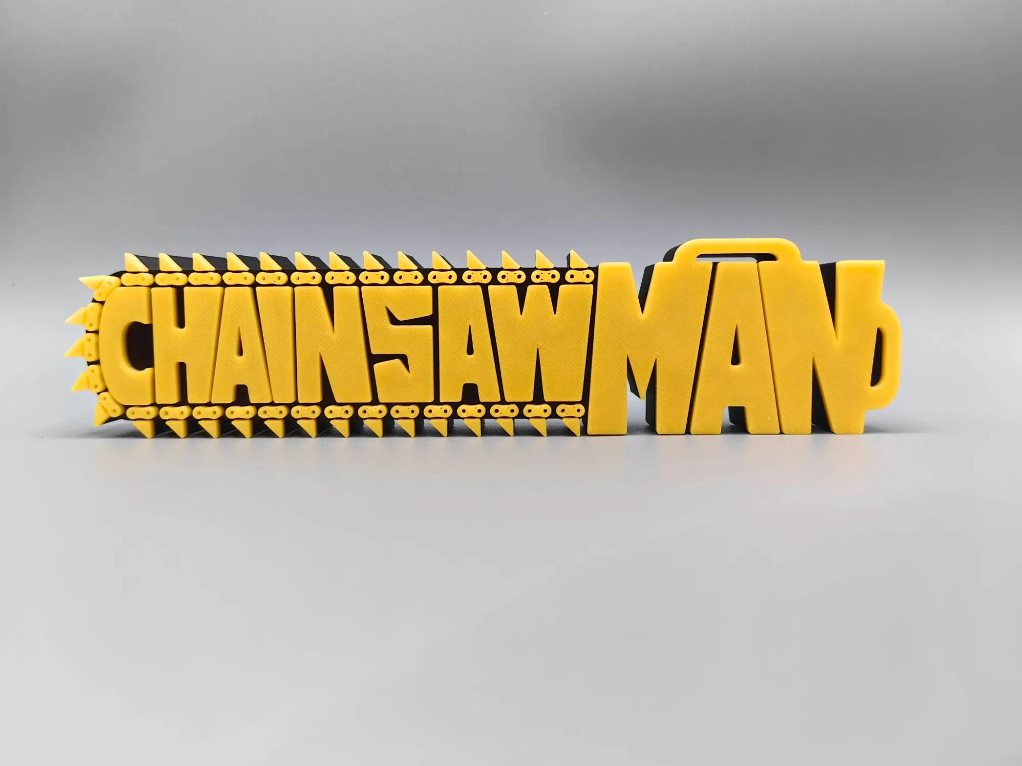 Anime Chainsaw Man 3D Logo Mod - Model Kit Chainsaw Man ulasan dan harga