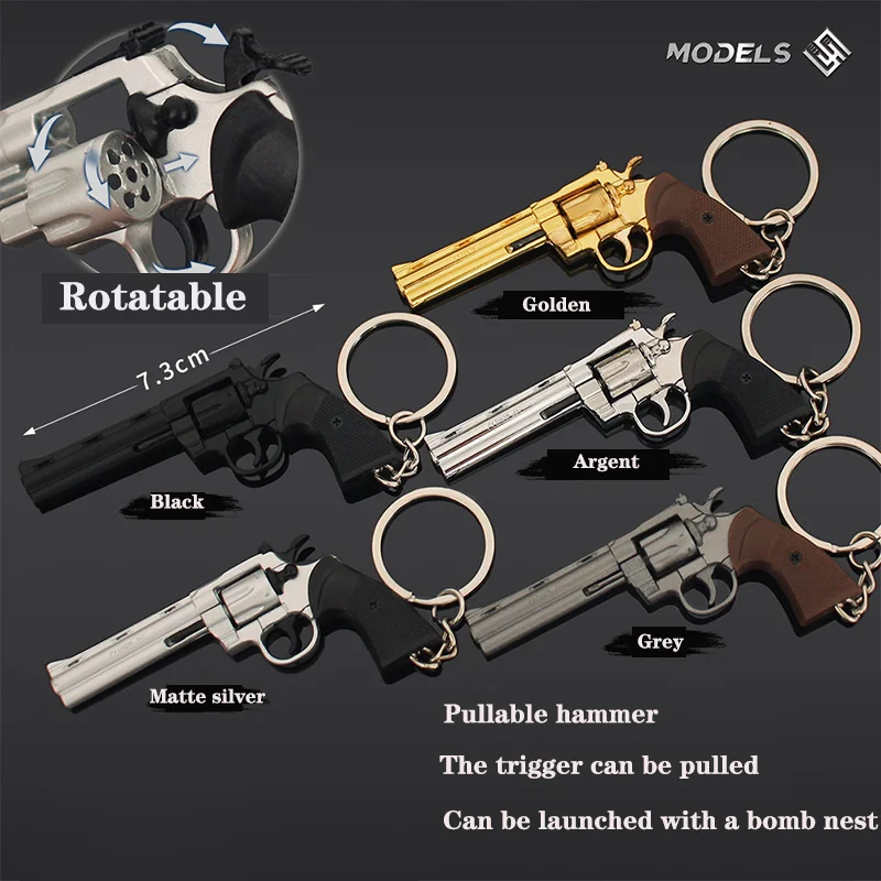 7cm Detachable Colt 357 Revolv - Model Kit Revolver ulasan dan harga
