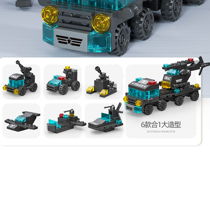 6in1 NEW Special Police Tow Tr - Model Kit Lamborghini ulasan dan harga