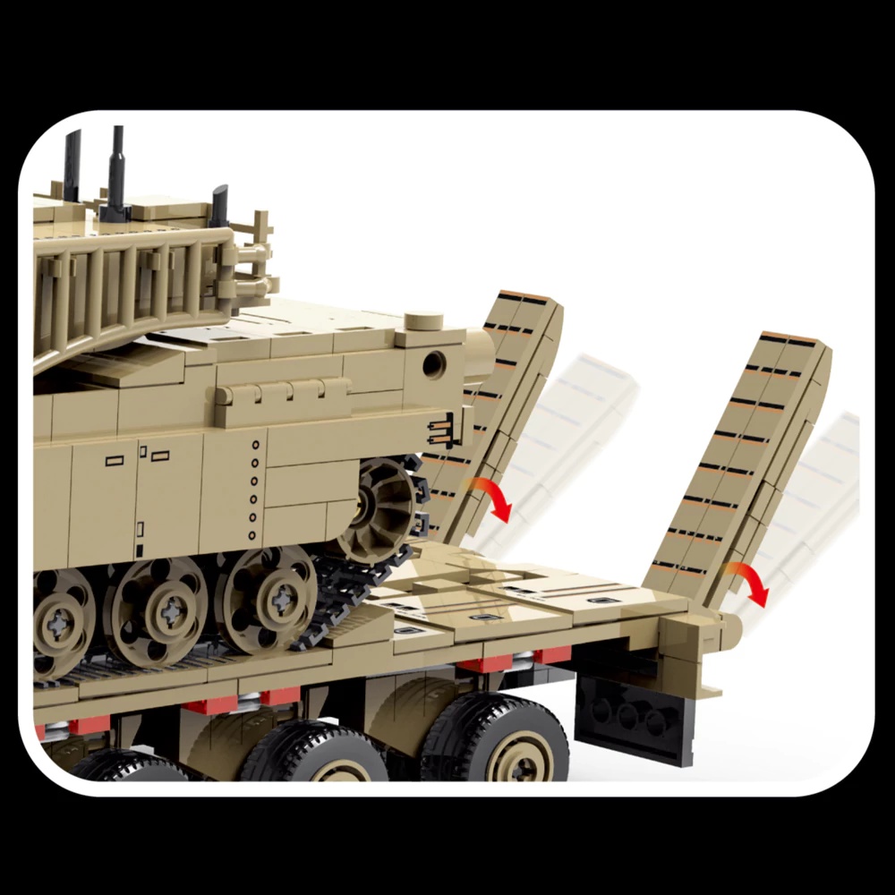 Military WW2 M1070 Armored Veh - Model Kit Ww2 ulasan dan harga