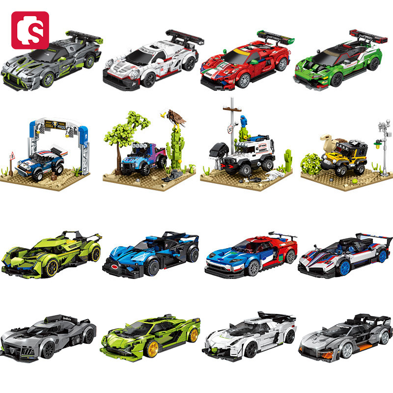 SEMBO Sports Car Building Bloc - Model Kit Lamborghini ulasan dan harga