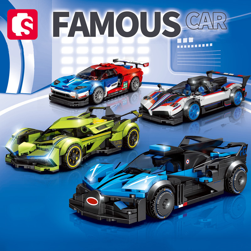 SEMBO Sports Car Building Bloc - Model Kit Lamborghini ulasan dan harga