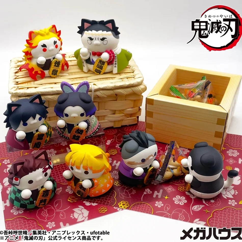 New 8pcs Demon Slayer Action F - Model Kit Demon Slayer ulasan dan harga