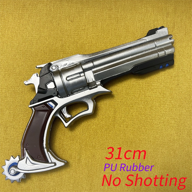 OW Gun Cosplay Cole Cassidy Re - Model Kit Revolver ulasan dan harga