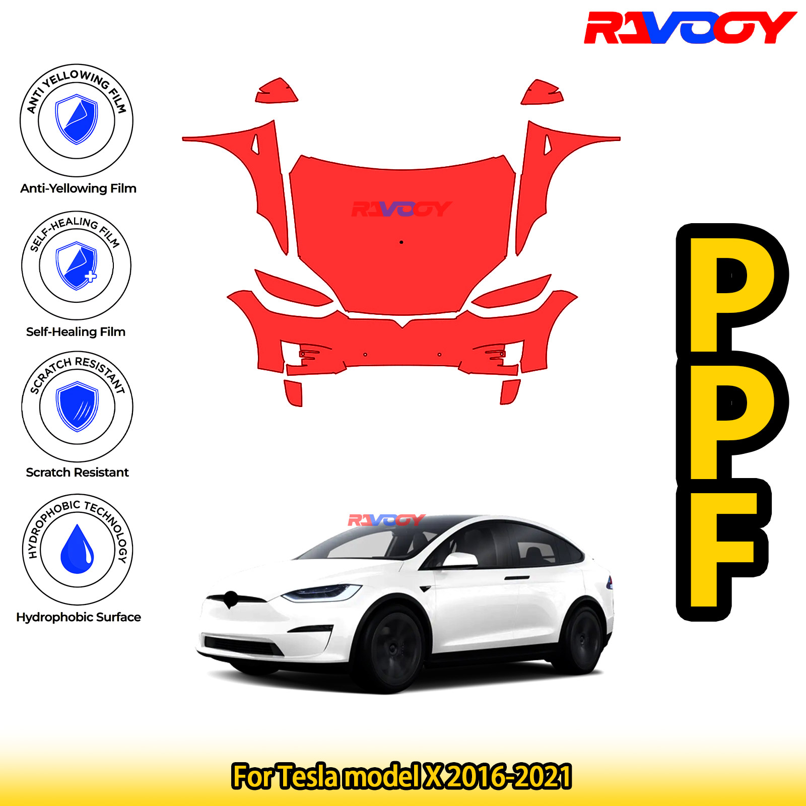 For Tesla model X 2016-2021 Gl - Paint Model Kit ulasan dan harga