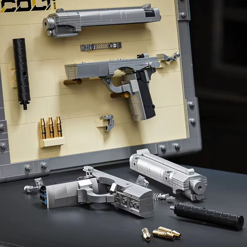 Mechanical Revolver Model Buil - Model Kit Revolver ulasan dan harga