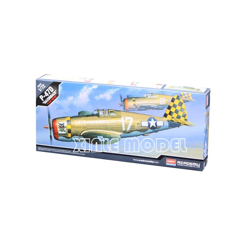 Academy 12492 American P-47D T - Model Kit Academy ulasan dan harga