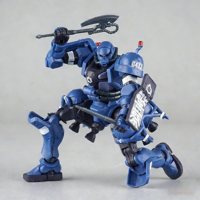 Gquuuuuux Military Police Zaku - Model Kit Zaku ulasan dan harga