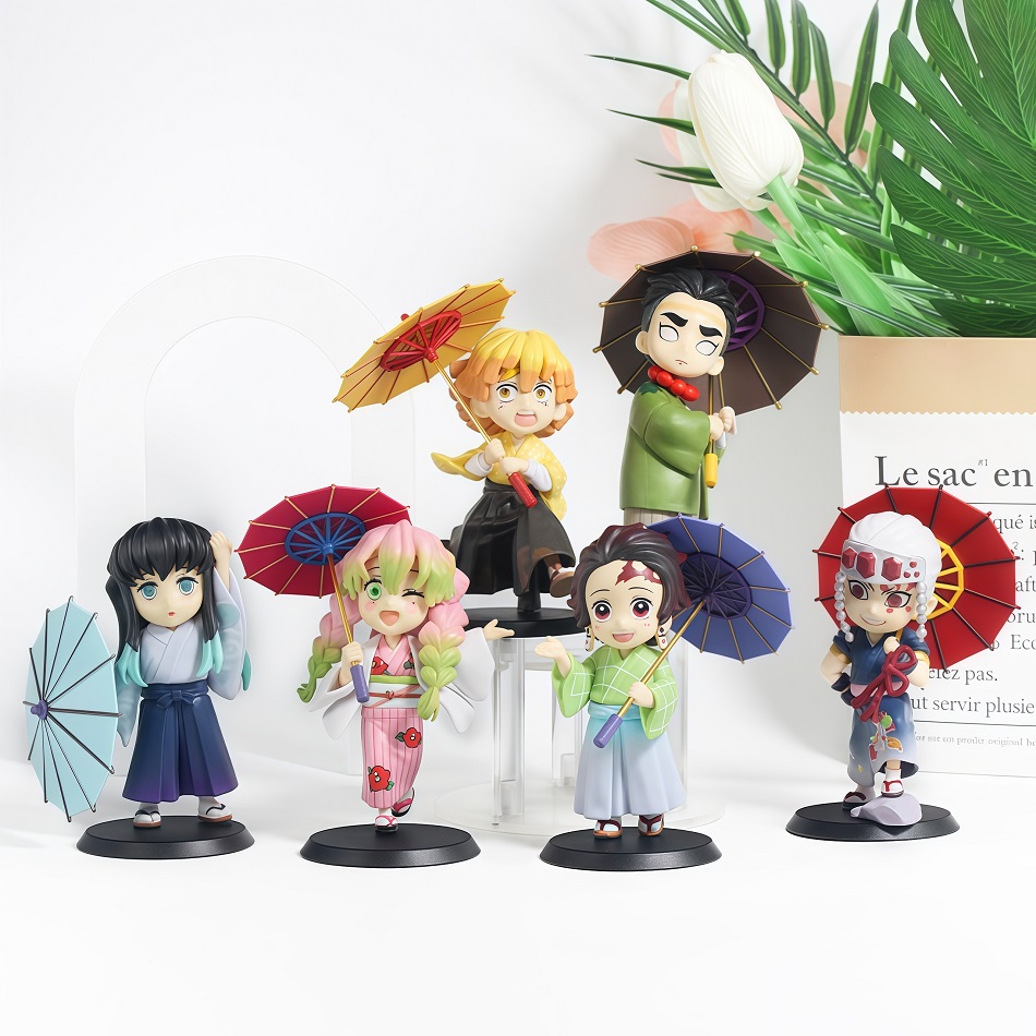  12cm New Demon Slayer Plum R - Model Kit Demon Slayer ulasan dan harga