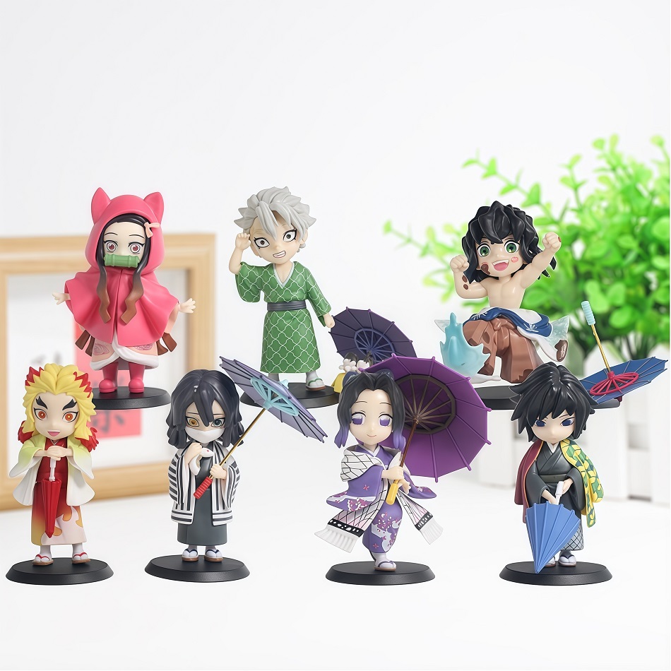 12cm New Demon Slayer Plum R - Model Kit Demon Slayer ulasan dan harga