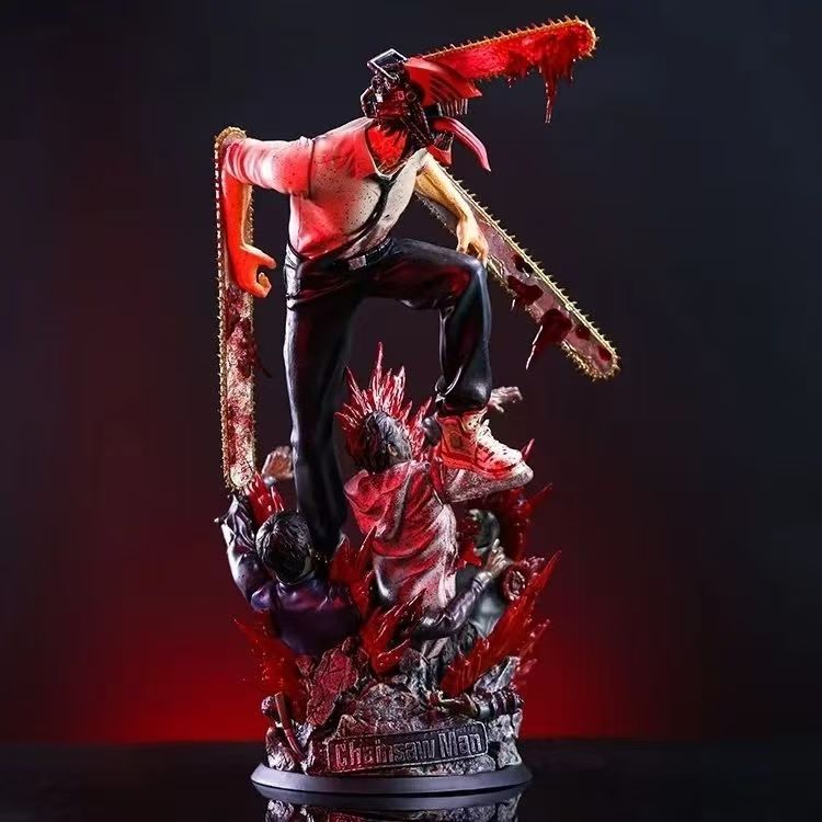 Chainsaw Man Figure Collectibl - Model Kit Chainsaw Man ulasan dan harga
