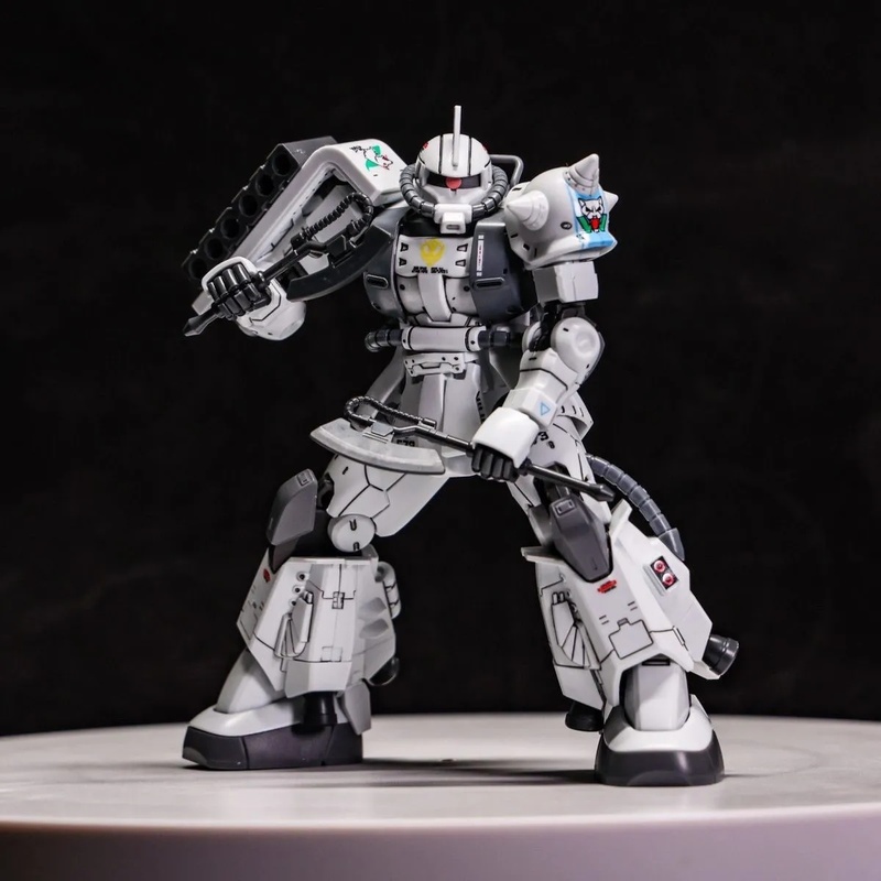 GTO ZAKU II White Wolf Shin Ma - Model Kit Zaku ulasan dan harga