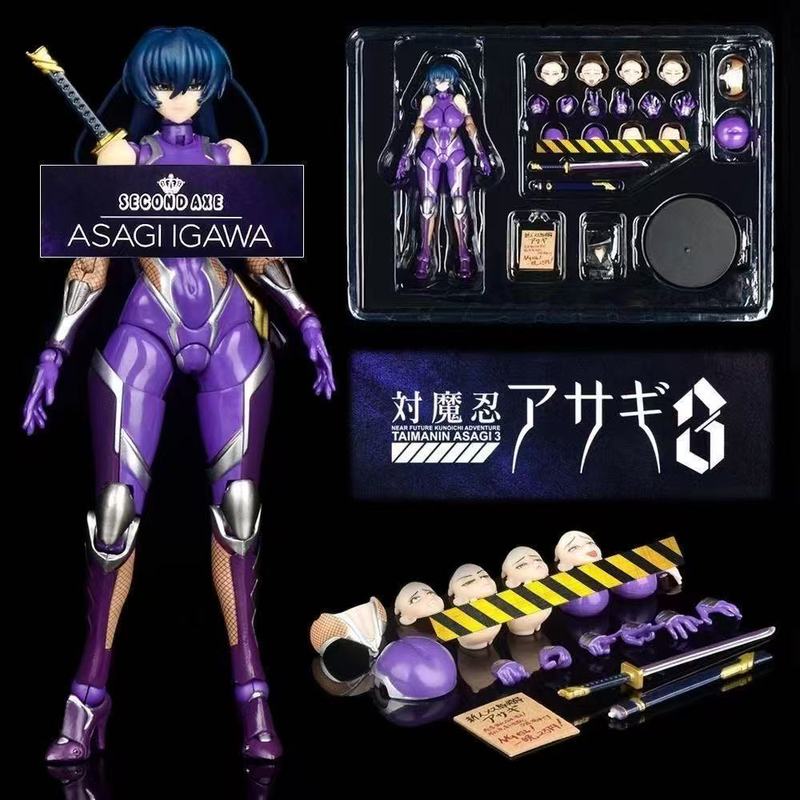 16CM Taimanin Asagi Action Ani - Model Kit Waifu ulasan dan harga