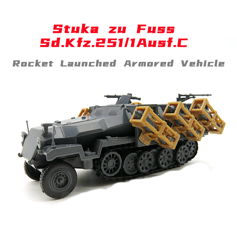 1/72 ww2 Stuka zu Fuss Assembl - Model Kit Ww2 ulasan dan harga