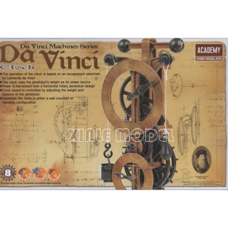 Academy 18150 Da Vinci Machine - Model Kit Academy ulasan dan harga