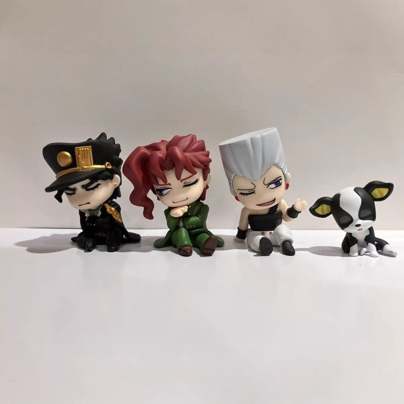 4pcs/Set Jojo Stardust Crusade - Model Kit Jojo ulasan dan harga